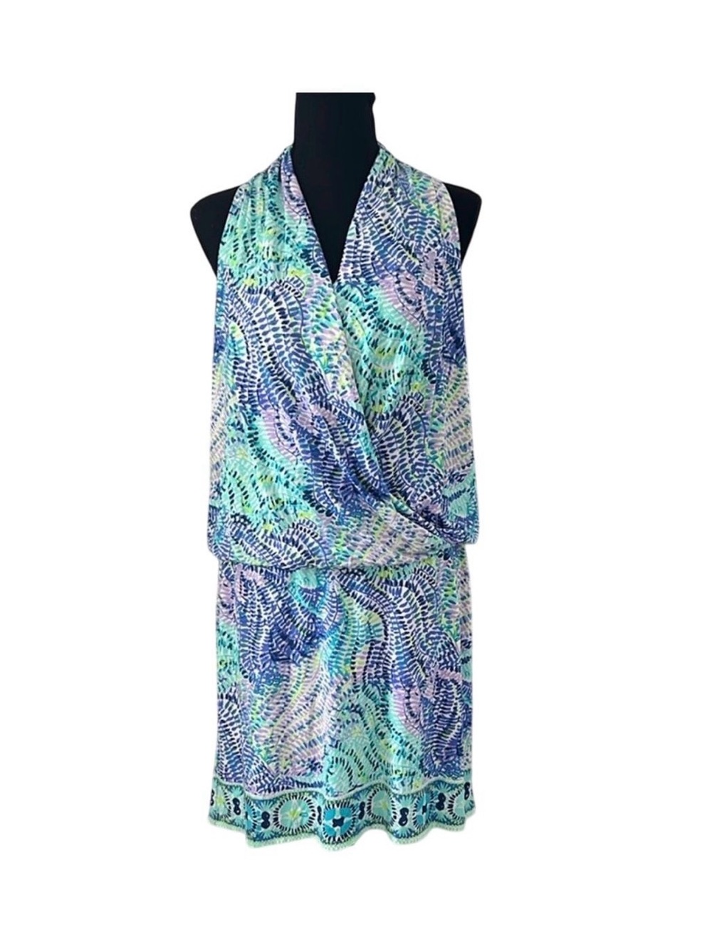 NWT Lilly Pulitzer Felizia halter dress in size Large - original retail $198